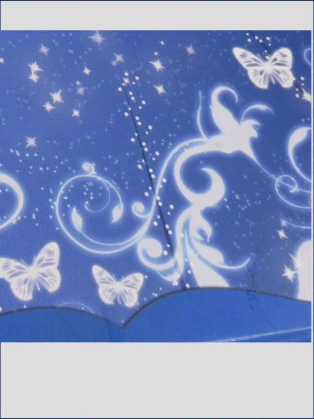 Premium Blue Princess Magnetic Flip-Top Gift Box w/ Bow & Tag Multicultural